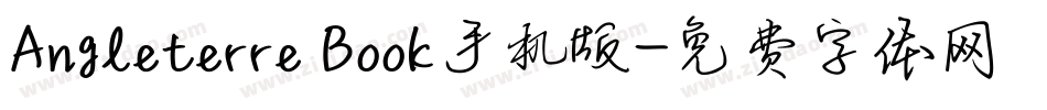 Angleterre Book手机版字体转换